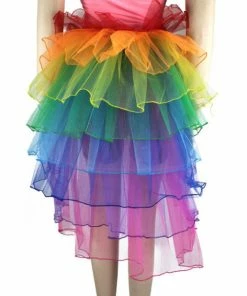 JD Party Rainbow Half Bustle Tutu Festival & Pride
