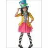 Rubie's Deerfield Mad Hatter Girls Deluxe Costume - Size 6-8 Girls Costumes