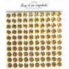 JD Party Diamantes Stickers Large - Gold