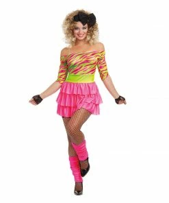 M Distribution Pty Ltd 80s Party Ladies Costume Ladiesc