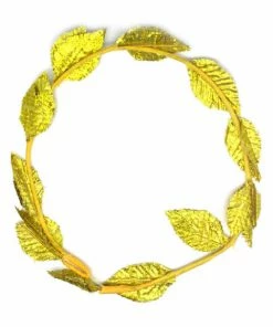 JD Party Gold Leaf Wreath