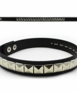 JD Party Punk Choker - Square Studs 1980's