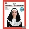 Smiffys Nun Headpiece & Collar Set