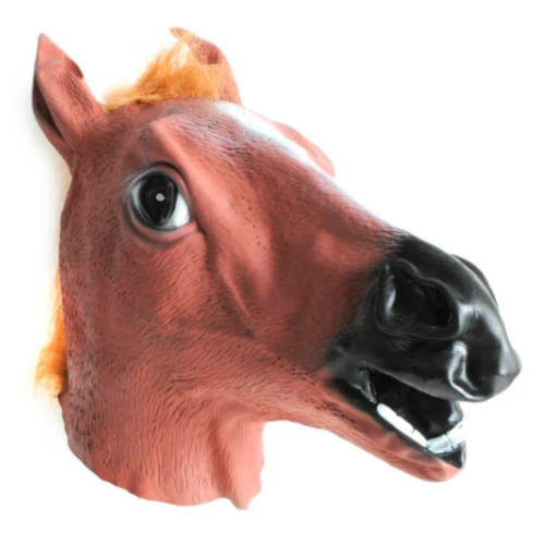 JD Party Horse Head Latex Mask Animals 3 JD Party Horse Head Latex Mask Animals