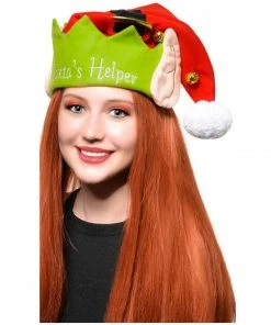 Trademart Santas Helper Elf Hat Accessoriesc