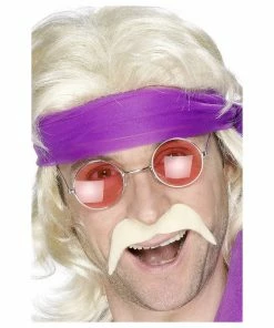 Smiffys Seventies Tash - Blonde Facial Hair
