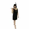 Swedia's 1920's Gatsby Tassel Flapper Costume In Black Ladiesc