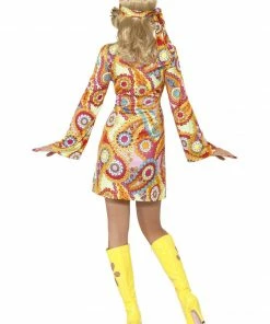 Smiffys Ladiesc 1960's Hippy Chick Costume