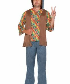 Tomfoolery 1960s Hippie Dude Costume - Dr Toms