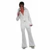 Forum Novelties Mensc 1970s Vegas Superstar White Jumpsuit