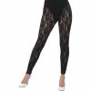 Smiffys 1980s Black Lace Leggings