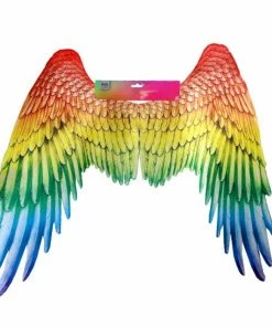 Trademart Printed Rainbow Angel Wings