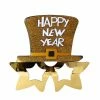 JD Party Happy New Year Top Hat Star Glasses - Gold Or Silver 1 JD Party Happy New Year Top Hat Star Glasses - Gold Or Silver