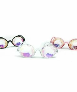 JD Party Festival & Pride Kaleidoscope Festival Glasses - Asstd Colors