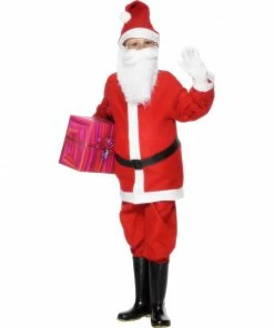 Smiffys Boys Costumes Santa Kids Costume