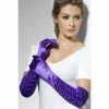 Smiffys 1920's Ladies Purple Temptress Gloves