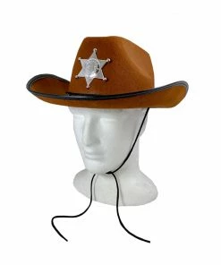 Trademart Cowboy Sheriff Hat Accessoriesc
