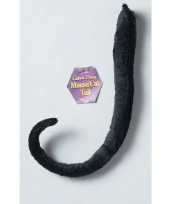 Tomfoolery Long Black Cat/Mouse Tail