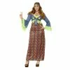 Smiffys Curves Hippy Lady Costume Ladiesc