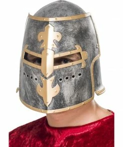 Smiffys Medieval Crusader Helmet Hats & Headwear