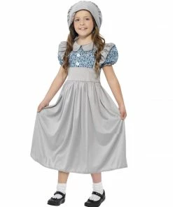 Smiffys Girls Costumes Victorian School Girl