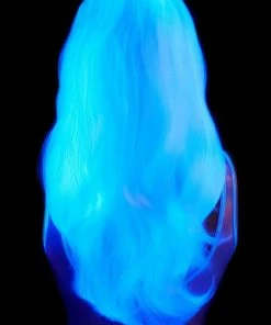 Tomfoolery Wigsc 27 Long Wavy Center Part White Costume Wig - Leg Avenue