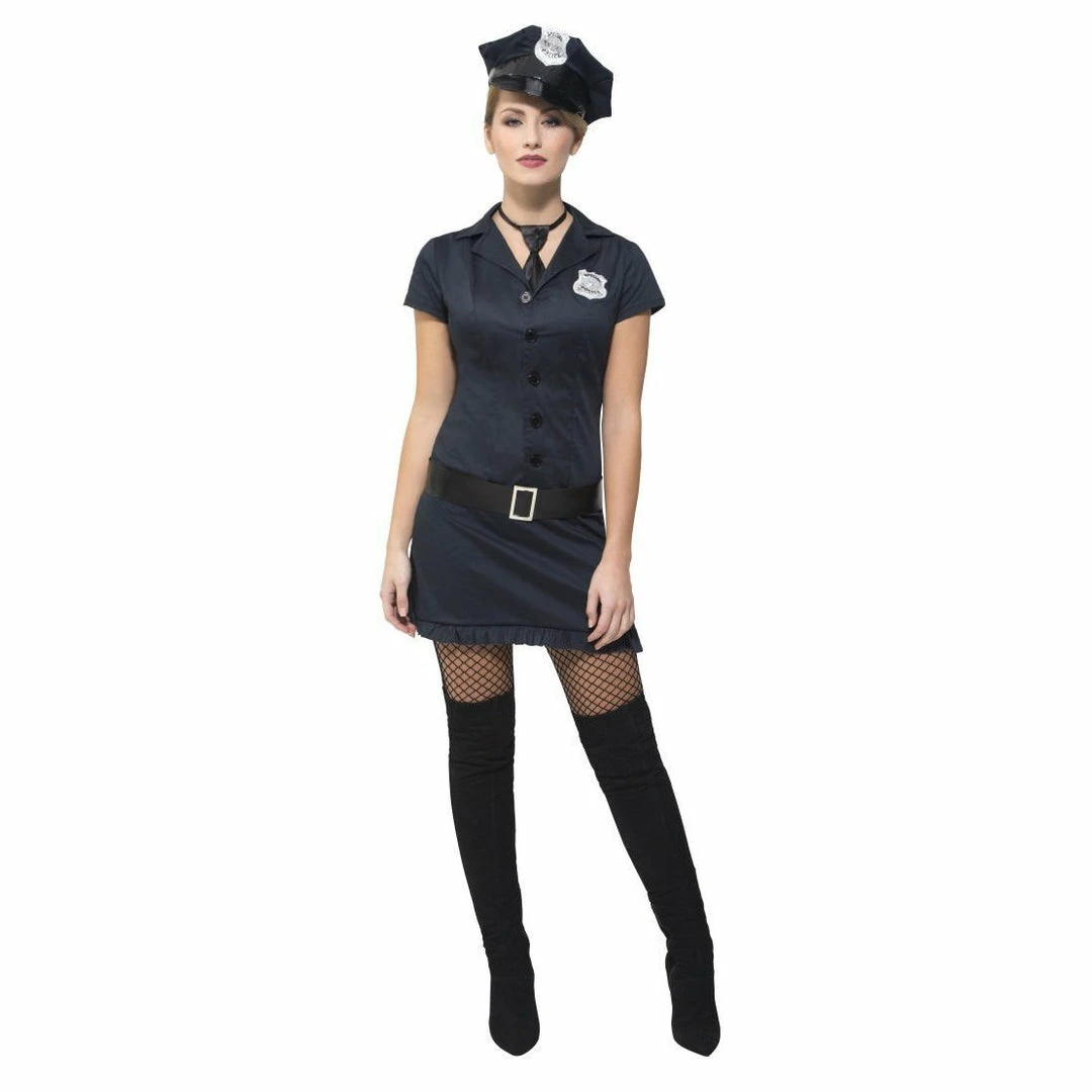 Smiffys Fever Naughty Cop Ladies Costume Occupations & Uniforms 3 Smiffys Fever Naughty Cop Ladies Costume Occupations & Uniforms