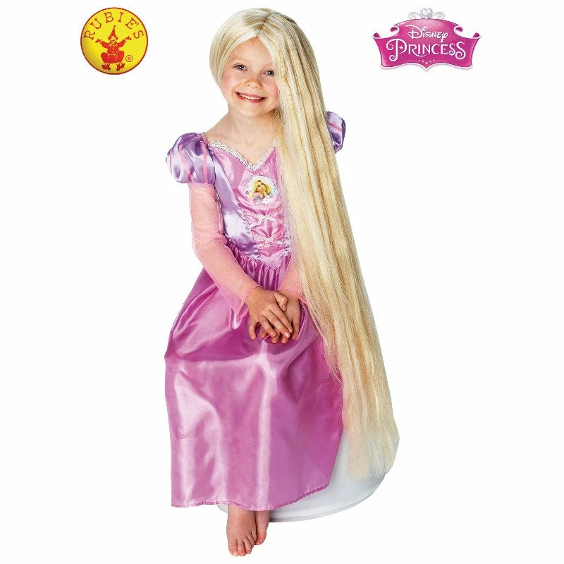 Rubie's Deerfield Childs 80cm Glow In The Dark Rapunzel Wig Accessories 3 Rubie's Deerfield Childs 80cm Glow In The Dark Rapunzel Wig Accessories