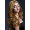 Smiffys Long Auburn Fever Wig With Soft Curls - Rhianne
