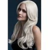 Smiffys Blonde Long Wavey Fever Wig - Khloe