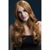 Smiffys Auburn Long Wave Fever Wig - Khloe