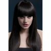 Smiffys Brown Long Blunt Cut With Fringe Fever Wig - Alexia Wigsc