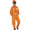 Smiffys 90s Orange Tuxedo Costume Mensc