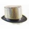Trademart Gold Checked Top Hat Clown & Circus Accessories