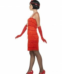 Smiffys Red Flapper Costume Ladiesc