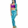 Smiffys Ladiesc Mermaid Leggings