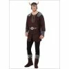 Smiffys Viking Man Costume In Brown Medieval & Historical