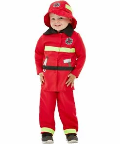 Rubie's Deerfield Red Fire Fighter Boys Costume - Smiffys