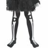 Smiffys Kids Skeleton Print Tights Hosiery