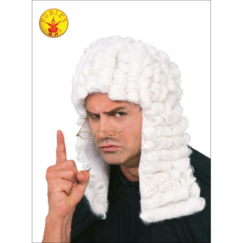 Rubies Judge White Wig 3 Rubies Judge White Wig