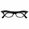 Swedia's 50s Rhinestone Glasses - Black Accessoriesc