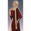 Forum Novelties Long Ladies Braided Blonde Princess Wig Medieval & Historical