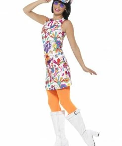 Smiffys 60s Groovy Chick Costume