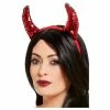 Smiffys Accessoriesc Reversible Sequin Devil Horns