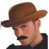 Forum Novelties Light Brown Bowler Hat