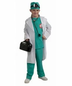 Tomfoolery Childs Chief Surgeon Costume Girls Costumes
