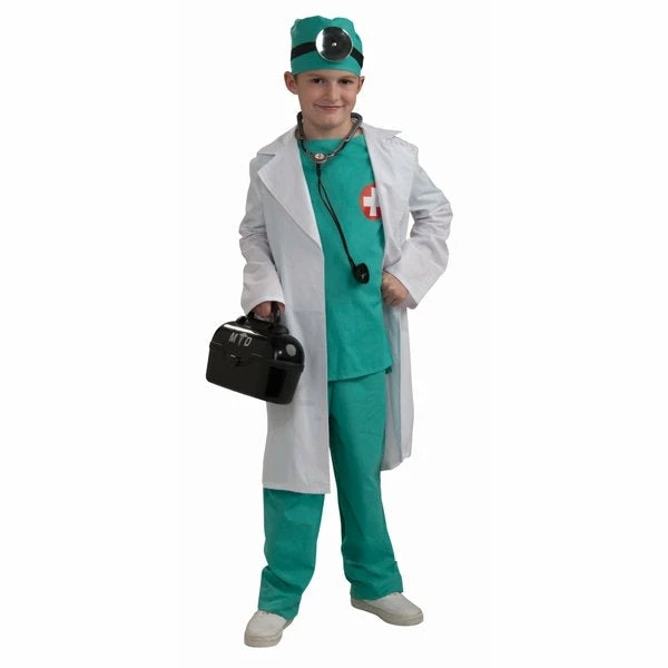 Tomfoolery Childs Chief Surgeon Costume Girls Costumes 3 Tomfoolery Childs Chief Surgeon Costume Girls Costumes