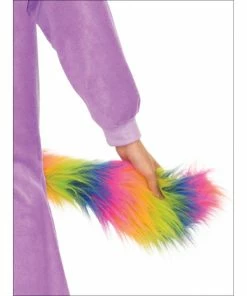 Rubie's Deerfield Purple Unicorn Hooded Onesie Costume - Adult