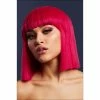 Smiffys Wigsc Magenta Pink Blunt Cut Bob With Fringe - Lola