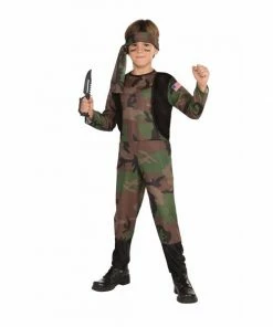 Tomfoolery Book Week Child Army Soldier Costume